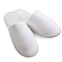 Velour Closed Toe Slipper