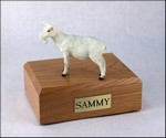 Wildlife Urn - Goat, White