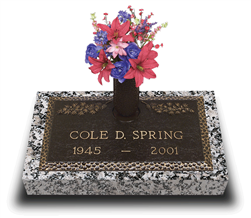 Garden of Life Pine Bronze Grave Marker