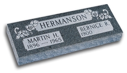 Hermanson Dogwood Companion Cemetery Marker