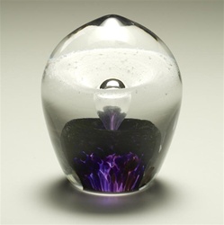 Enduring Fountain Glass Cremation Keepsake