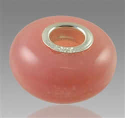 Pink Glass Cremation Bead for Pandora Bracelets