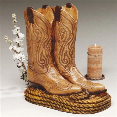 Cowboy Boots Sports Urn