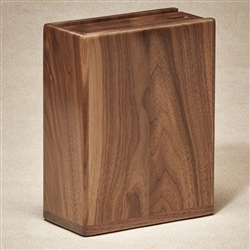 Walnut Scattering Urn