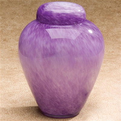 Violet Moonlit Urn