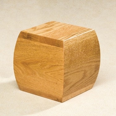 Bainbridge Oak Wood Urn