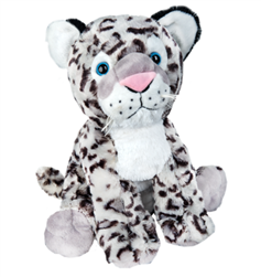 Plush Cremation Keepsakes: White Snow Leopard