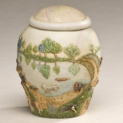 Rainbow Bridge Pet Cremation Urn