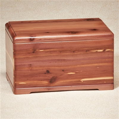 Cedar Path Wood Urn