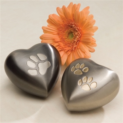 Keepsake Paw Print Heart