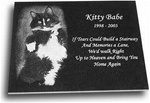 Laser Engraved Pet Photo Plaques