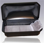 Standard Pet Casket in Black/Silver