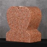 Heart Granite Vase - Large