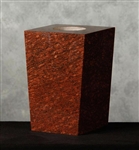 Large Square Granite Vase P5