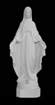 24" Our Lady of Grace Marble Statue