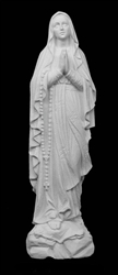 20" Our Lady of Fatima Marble Statue