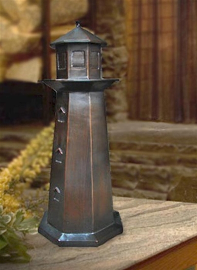 The Light House Bronze Urn