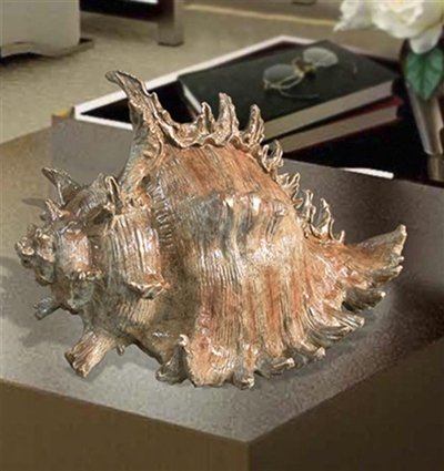 The Sea Shell Bronze Urn