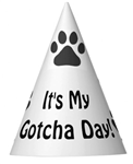 It's My Gotcha Day Party Hat for Dogs