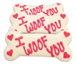 I Woof You Dog Bones Cookies Treats