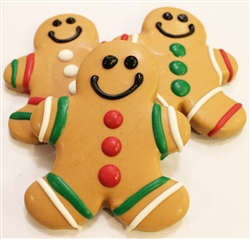 Gingerbread Men Dog Cookies Treats