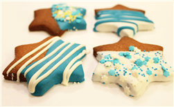 Star of David Dog Cookies and Treats