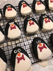 Penguin Dog Cookies