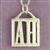 Square Initials Pendant