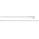 Fine Cable Necklace Chain, 1mm in Sterling Silver