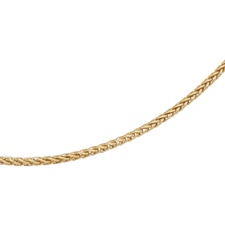 14K Gold 2mm Solid Figaro Necklace Chain