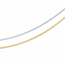 Diamond Cut Snake Chain, 1.0 mm in 14K Yellow or White Gold