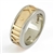 Gianni Date Ring, Two Tone with Satin Band
