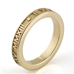 Stackable Roman Numeral Ring