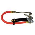 TIRE INFLATOR W/ GAUGE DUAL FT10-120PSI 12IN. HOSE