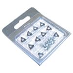 10PK CARBIDE INSERT BIT NEGATIVE RAKE 10PK