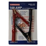 CLAMPS BATTERY 500AMP COPPER VINYL INSULATION