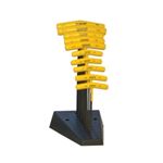 Bondhus Corp. BALLEND T-HANDLE SET W/STAND SIZES 3/32-3/8"