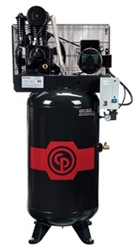 Chicago Pneumatic-7.5 Single Phase 80 Gal Vertical Tank