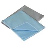 Carrand 2 pk Glass Microfiber Towel 12 x 16 (80/20 Blend)