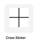 LaunchTech Cross Sticker