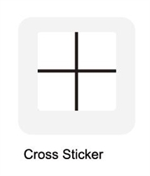 LaunchTech Cross Sticker