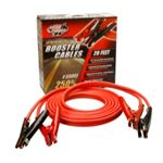 CABLE BOOSTER 20' 4GA TWIN RED
