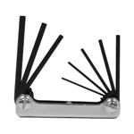 HEX KEY SET 8 PC FOLDING SAE .050-5/32IN.