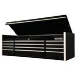 Extreme Tools Inc Extreme Tools 72" 12-Drawer Top Chest, Black