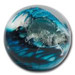 Gifts of the World GIFWAVE - CRYSTAL PAPERWEIGHT WAVE