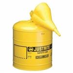 Justrite MFG 5G/19L Safety Can Yellow