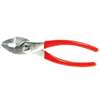 6IN PLIERS SLIP JOINT, RED HANDLES