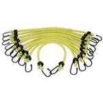 10PK BUNGEE CORD 3/8IN. X 18IN. GENERAL PURPOSE