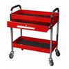 K Tool International Two-shelf, One-Drawer Service Tool Cart
