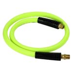 Legacy Manufacturing LEGHFZ1204YW3S - Zilla Whip 1/2 in x 4 ft swivel whip hose 3/8 NPT